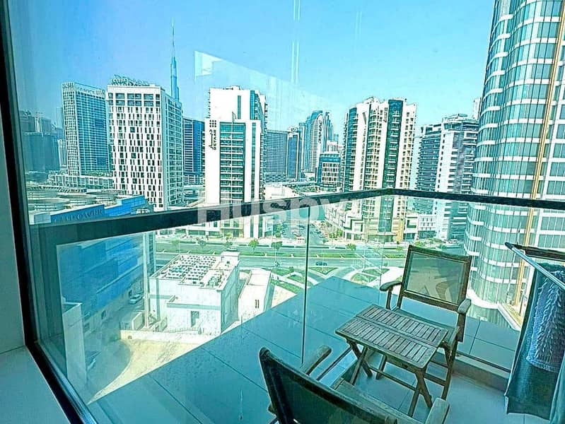 Well Maintained | Burj Khalifa View | Rented
