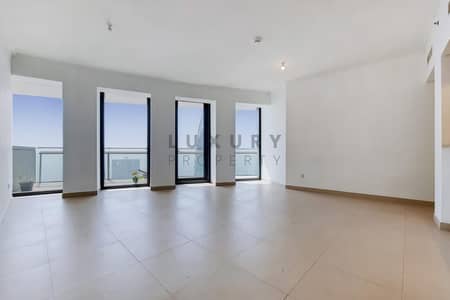 2 Bedroom Flat for Rent in Downtown Dubai, Dubai - Vacant | High Floor | Sea View