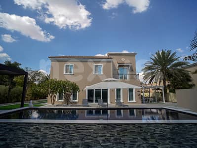 5 Bedroom Villa for Sale in Arabian Ranches, Dubai - Fully Upgraded | Infinity Pool | Large Plot