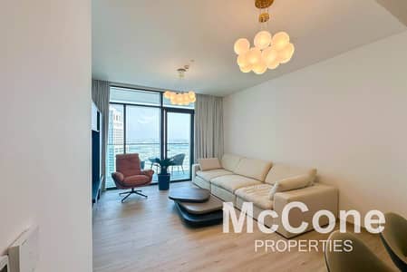 1 Bedroom Apartment for Rent in Dubai Creek Harbour, Dubai - High-Floor | Fully Furnished | Lagoon View