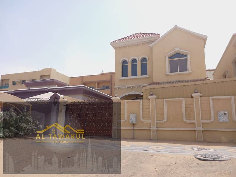 5 master bedroom villa for rent in Al Mowaihat Ajman