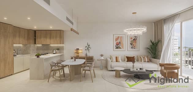 3 Bedroom Flat for Sale in Yas Island, Abu Dhabi - P042 Gardenia_CGI03_living_1BR_Light. jpg