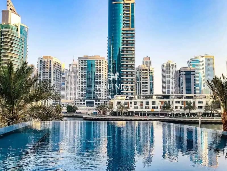 位于迪拜码头，公园岛公寓，萨尼贝尔大厦 1 卧室的公寓 1800000 AED - 8714054