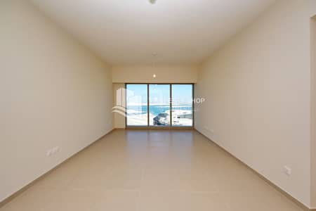 1 Bedroom Flat for Rent in Al Reem Island, Abu Dhabi - 1-bedroom-apartment-al-reem-island-shams-abu-dhabi-gate-tower-1-living-area. JPG