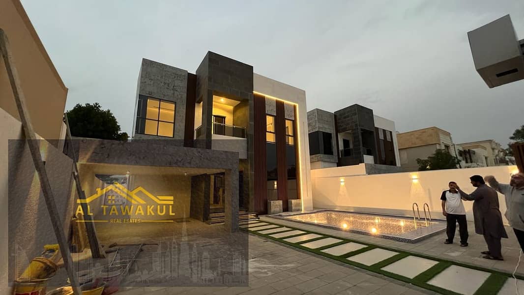 Gorgeous Luxurious Villa With Swimming Pool For Sale In Moowaihat 1, Ajman.