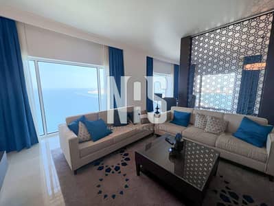 فلیٹ 4 غرف نوم للايجار في مارينا، أبوظبي - شقة في فيرمونت المارينا ريزيدنس،مارينا 4 غرف 400000 درهم - 8714603
