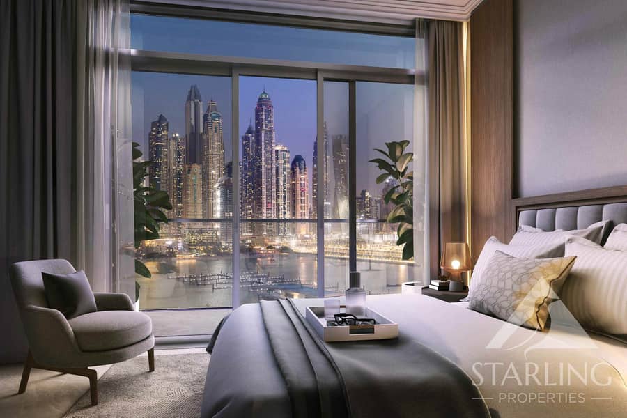 位于迪拜港，艾玛尔海滨社区，皇宫海滩公寓 3 卧室的联排别墅 16000000 AED - 8714705