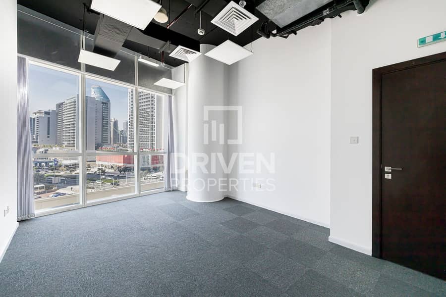 Fitted Office with Canal and Zabeel Views