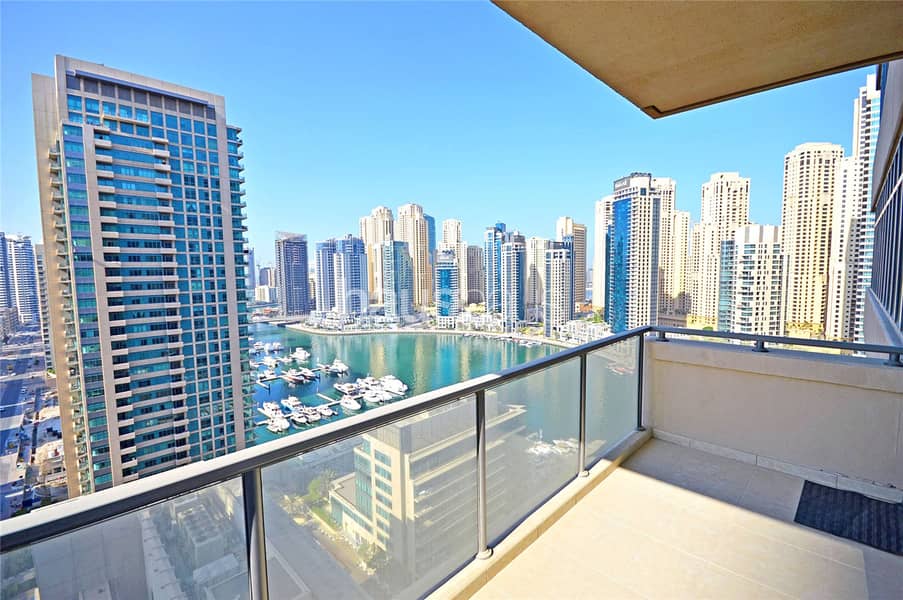 Full Marina View | Large Balcony | Chiller Free