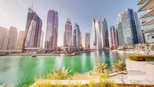 5 Bedroom Villa for Rent in Dubai Marina, Dubai - Full Marina View | Unfurnished  | Available Now.