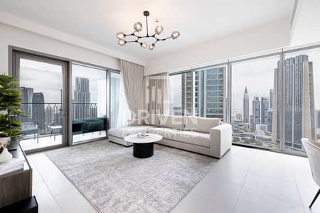 فلیٹ 3 غرف نوم للايجار في زعبيل، دبي - شقة في داون تاون فيوز 2 برج 3،داون تاون فيوز‬ II،زعبيل 2،زعبيل 3 غرف 400000 درهم - 8716737