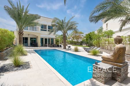 2 Bedroom Villa for Sale in Jumeirah Village Triangle (JVT), Dubai - Exclusive | Large Swimming Pool | Corner Villa
