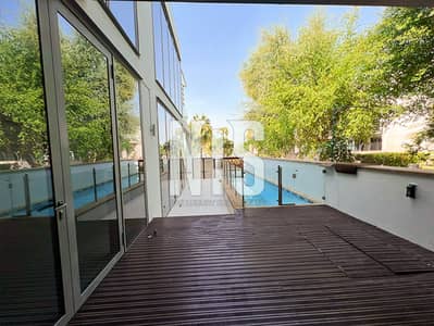 5 Bedroom Villa for Sale in Al Raha Beach, Abu Dhabi - Waterfront Villa | Luxury Living with Spectacular Views Await!