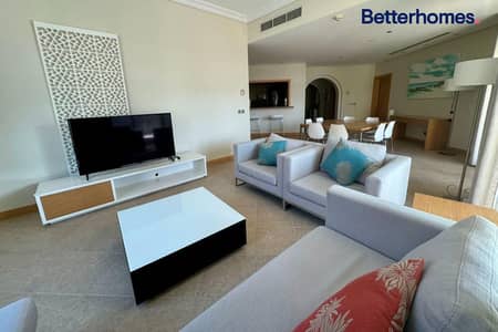 3 Bedroom Flat for Rent in Palm Jumeirah, Dubai - Fully Furnished | Access to beach| Chiller Free