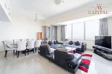 3 Bedroom Apartment for Rent in Dubai Marina, Dubai - Chiller Free | High Floor | Furnished