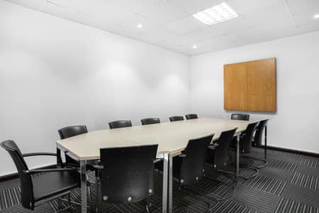 Office for Rent in Defence Street, Abu Dhabi - Move into ready-to-use open plan office space for 10 persons in ABU DHABI, Al Arjan