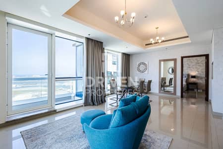 1 Bedroom Flat for Rent in Dubai Marina, Dubai - Stunning Sea and Palm Views | High Floor