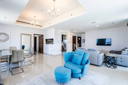 1 Bedroom Flat for Sale in Dubai Marina, Dubai - Stunning Sea and Palm View | Spacious Apt