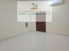 For rent in Ajman, Sheikh Ammar Street, near Ajman University, one-room apartment and a hall, annual rent, ground floor, super deluxe finishing, great