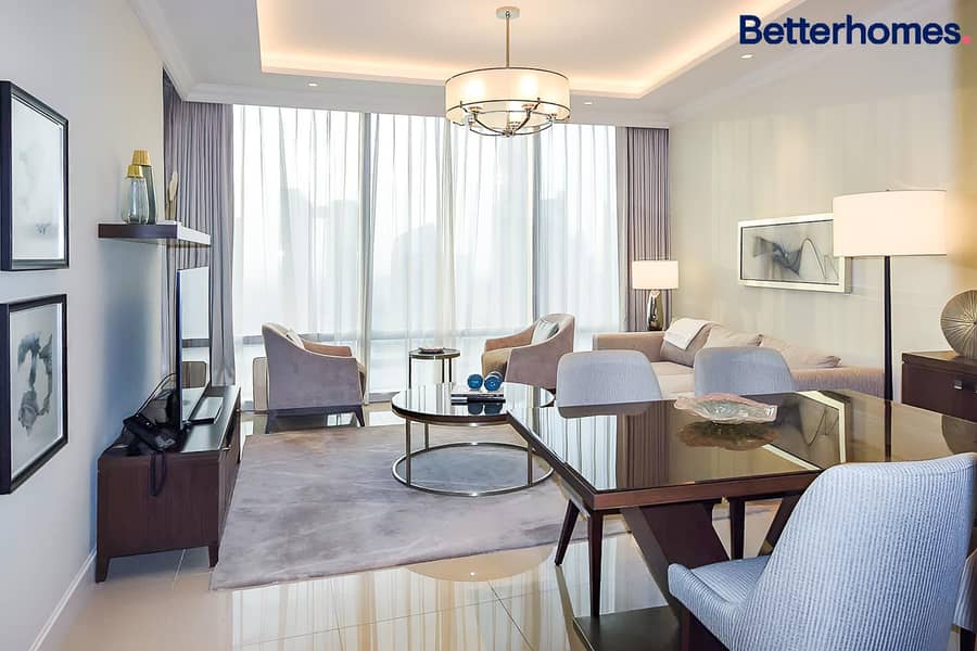 位于迪拜市中心，谦恭公寓喷泉景观综合体 1 卧室的公寓 240000 AED - 8718687