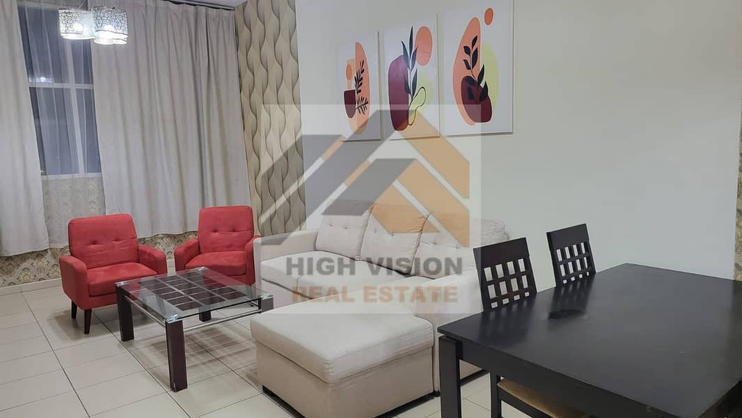 FURNISHED 1 BHK FOR RENT IN AJMAN ONE TOWERS
