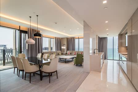 شقة 4 غرف نوم للايجار في جزيرة بلوواترز‬، دبي - شقة في ذا ريزيدنس في سيزرز ريزورت،سيزر ريزورت،جزيرة بلوواترز‬ 4 غرف 950000 درهم - 8719208
