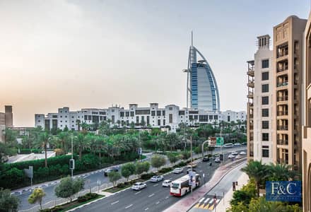 2 Bedroom Apartment for Rent in Umm Suqeim, Dubai - 2BR+Storage | Burj Al Arab View | Vacant