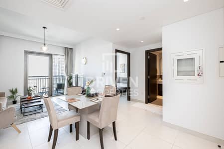 1 Bedroom Apartment for Rent in Dubai Creek Harbour, Dubai - High Floor | Garden View and Chiller Free