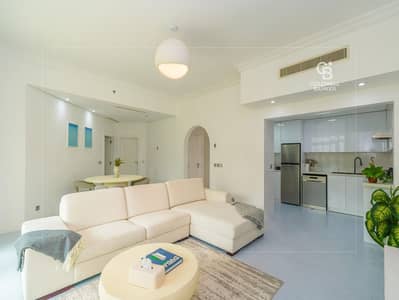 شقة 2 غرفة نوم للايجار في نخلة جميرا، دبي - شقة في المصلي،شقق شور لاين،نخلة جميرا 2 غرف 210000 درهم - 8719812