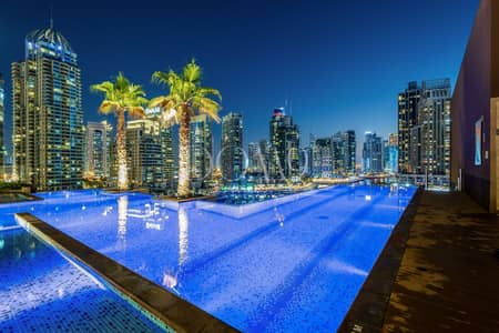 迪拜码头， 迪拜 2 卧室公寓待租 - 位于迪拜码头，滨海之门，滨海之门2号 2 卧室的公寓 205000 AED - 8720016