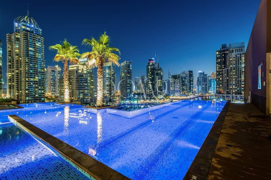位于迪拜码头，滨海之门，滨海之门2号 2 卧室的公寓 205000 AED - 8720016