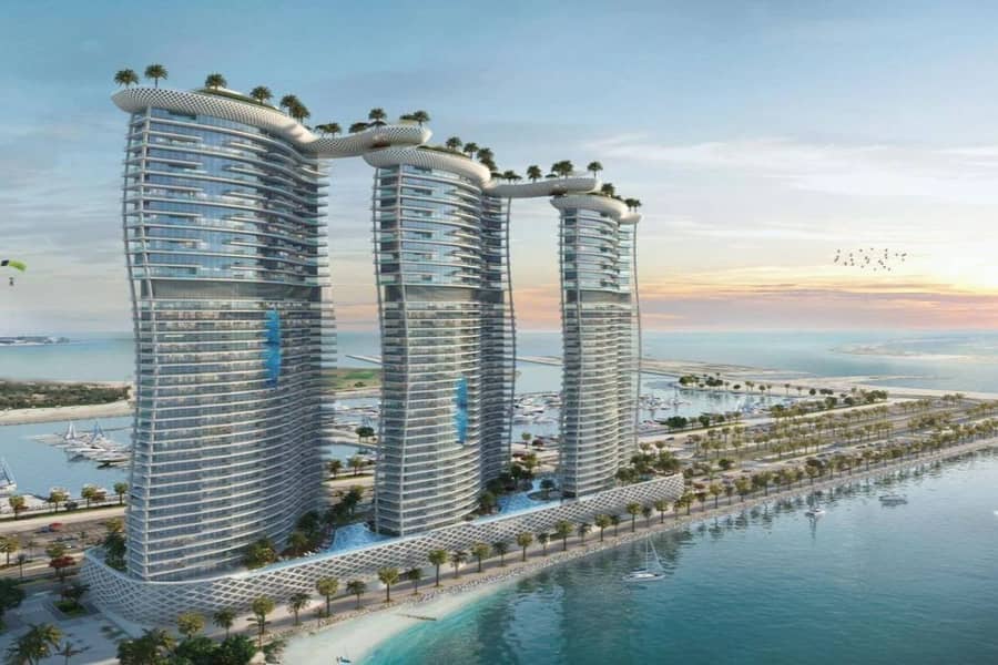 位于迪拜港，卡瓦利达马克海湾综合公寓，DAMAC 海湾大厦 A 座 1 卧室的公寓 3737000 AED - 8328336