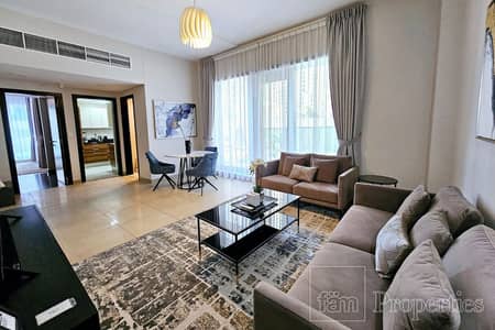 فلیٹ 1 غرفة نوم للايجار في دبي مارينا، دبي - شقة في سباركل تاور 2،سباركل تاورز،دبي مارينا 1 غرفة 125000 درهم - 8508247
