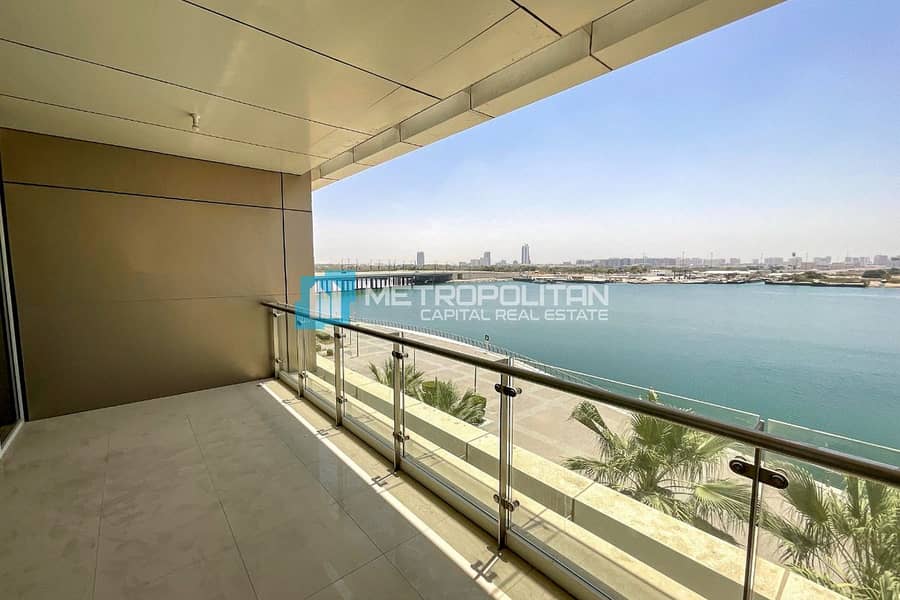 Hot Deal | Canal View | Vacant 3BR+M | Big Balcony