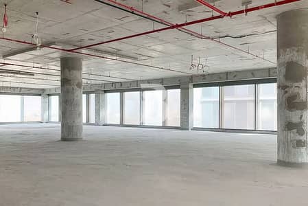 Office for Rent in Dubai Hills Estate, Dubai - Grade A Building |Shell and Core |On Al Khail road