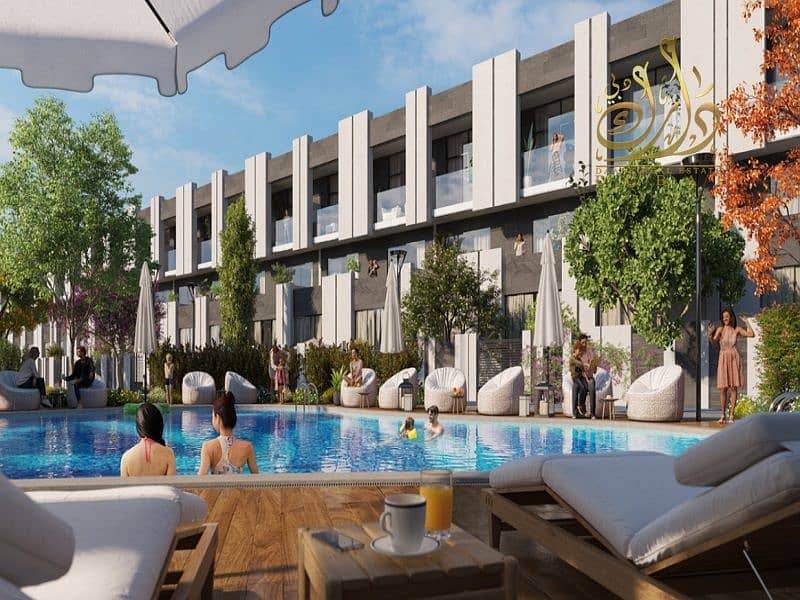 Таунхаус в Дубайлэнд，Reportage Village, 2 cпальни, 1174000 AED ...