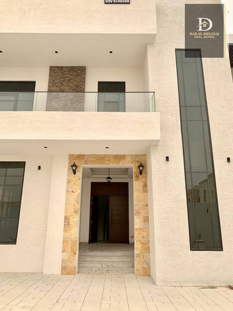 For sale in Sharjah, Al Hoshi area, a two-storey villa
