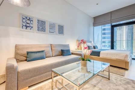 Luxury and superb Studio with Burj Khalifa view in Business Bay