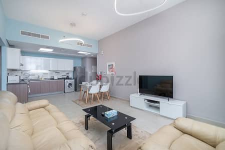 1 Bedroom Flat for Rent in Al Furjan, Dubai - Vacant From 01st June ! Premium ! Modern Furnishing ! 1BHK Massive Apartment ! No Commission