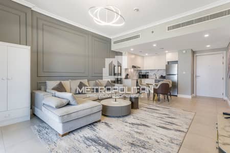 1 Bedroom Flat for Rent in Umm Suqeim, Dubai - Flexible Terms |Burj and Jumeirah View| High Floor