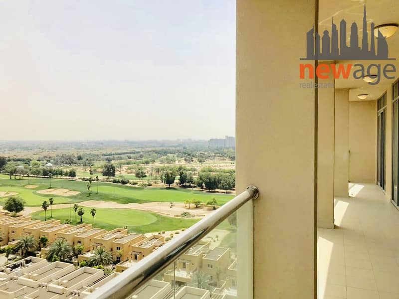 Golf and Canal View 2BHK for rent in Golf Tower 1