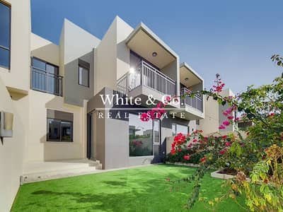 3 Bedroom Townhouse for Rent in Dubai Hills Estate, Dubai - Single row | Road backing | Avail Now