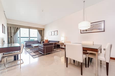 شقة فندقية 1 غرفة نوم للايجار في شارع الشيخ زايد، دبي - شقة فندقية في فور بوينتس من شيراتون،شارع الشيخ زايد 1 غرفة 194250 درهم - 8591938