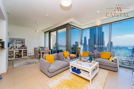 3 Bedroom Flat for Sale in Downtown Dubai, Dubai - High Floor | Biggest Layout | Burj Khalifa View