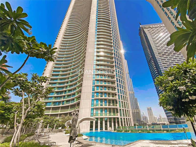 位于迪拜市中心，景观高塔，景观2号高塔 2 卧室的公寓 180000 AED - 8726831