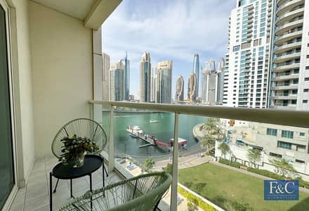 Studio for Rent in Dubai Marina, Dubai - Partial Marina View | Spacious | Fully Furnished