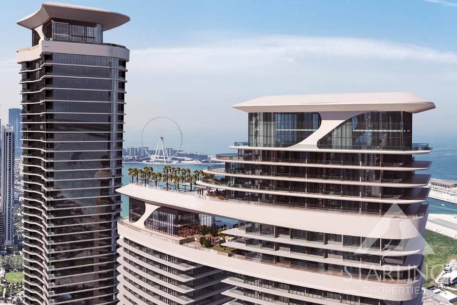 位于迪拜港，索布哈海洋天堂公寓，索巴海文大厦 B 座 1 卧室的公寓 3100000 AED - 8727251