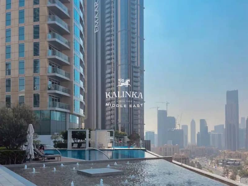 位于迪拜市中心，谦恭公寓喷泉景观综合体，谦恭喷泉景观1号大厦 1 卧室的公寓 250000 AED - 8727419