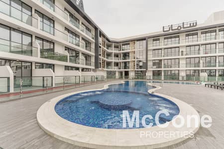 Studio for Rent in Dubai Studio City, Dubai - Vacant | Fully Furnished | Fitted Kitchen