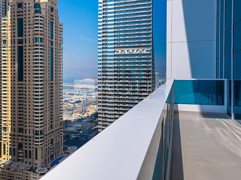 High floor | Furnished | Palm and Golf View